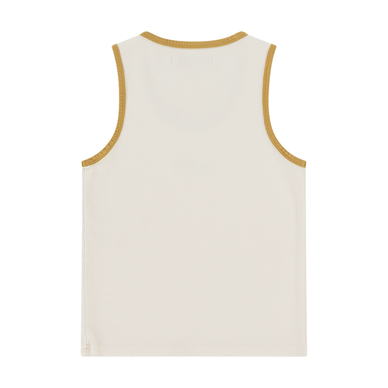 Rec League Womens Tank Top Marshmallow Khaki
