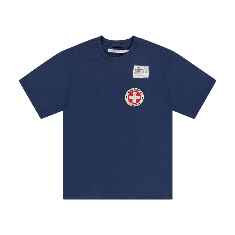 Observer T-shirt Medieval Blue