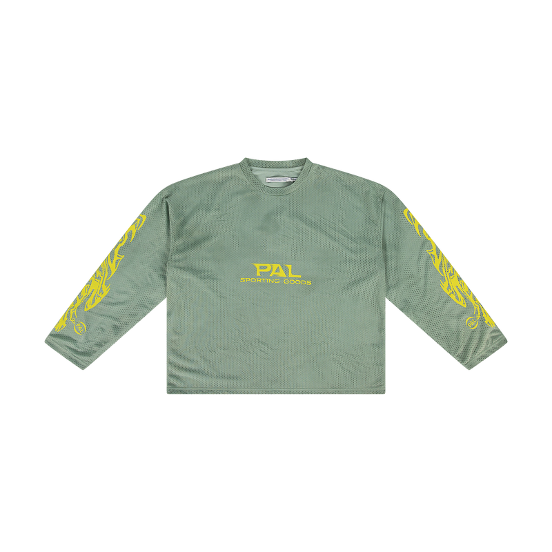 Ripple Mesh Longsleeve Desert Sage