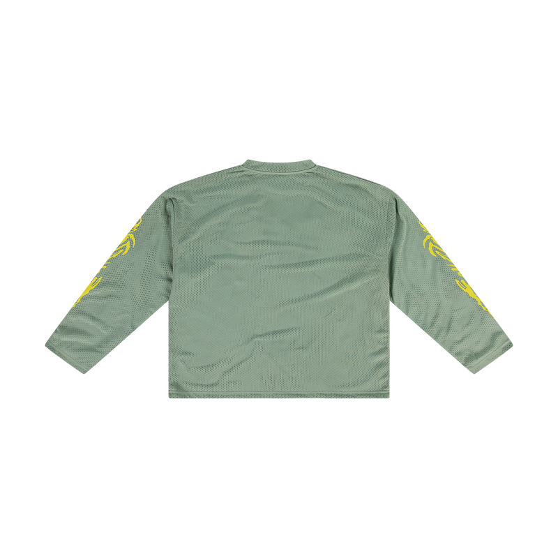 Ripple Mesh Longsleeve Desert Sage