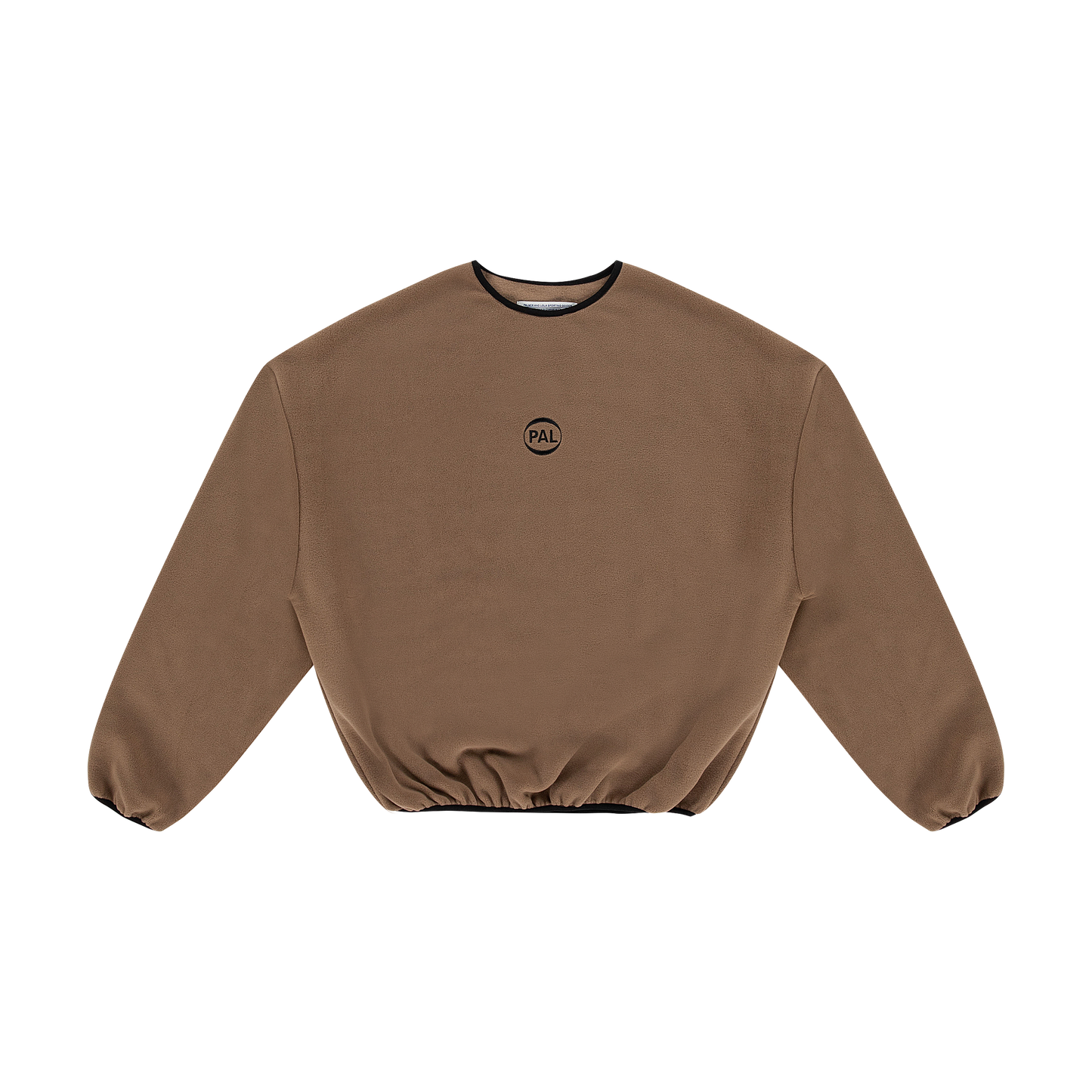 New TM Fleece Crewneck Deep Brown
