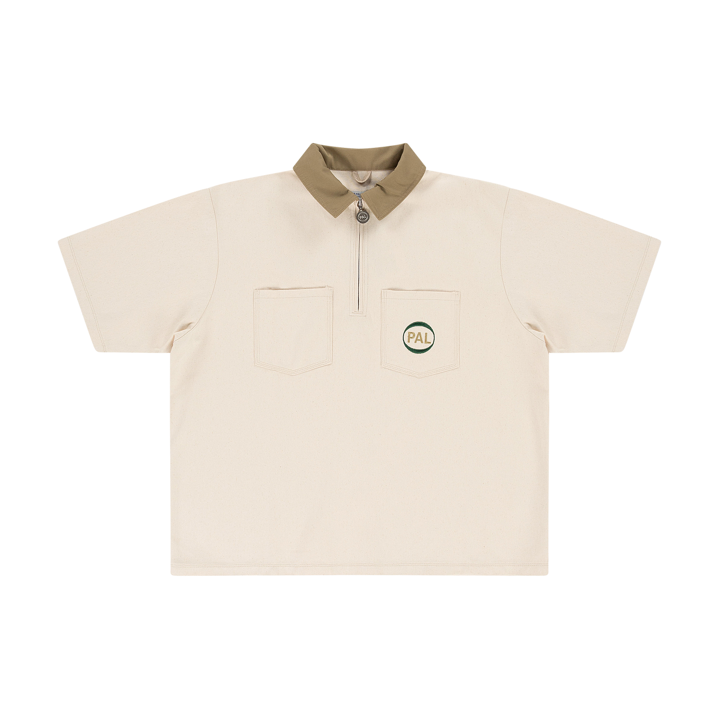 New TM cotton canvas Polo Marshmallow
