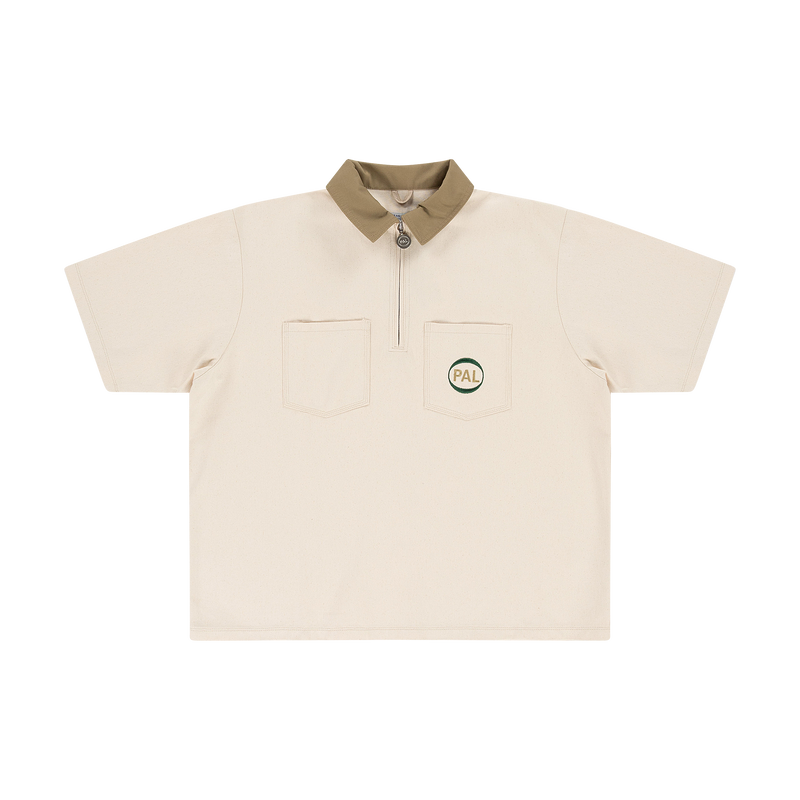 New TM cotton canvas Polo Marshmallow