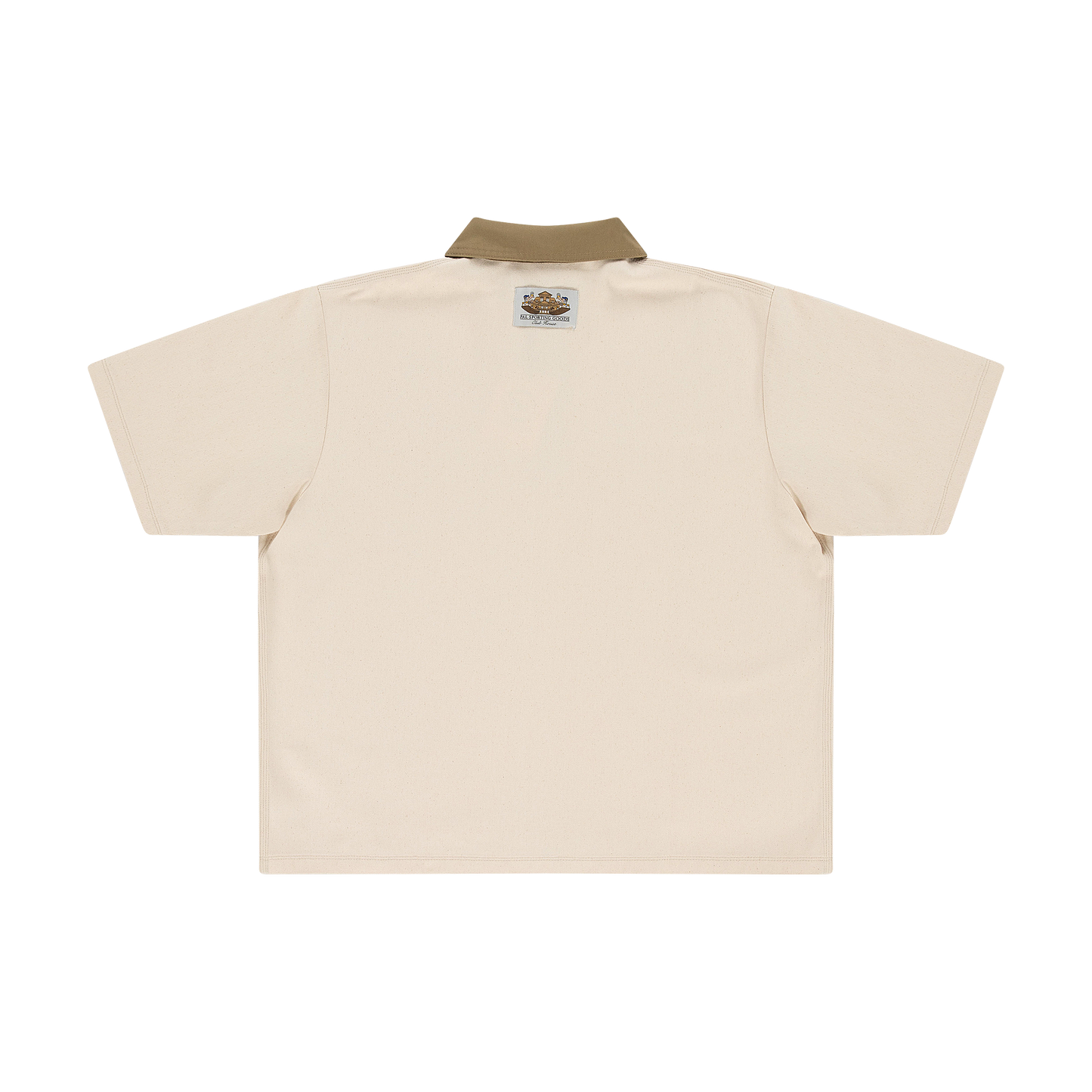 New TM cotton canvas Polo Marshmallow