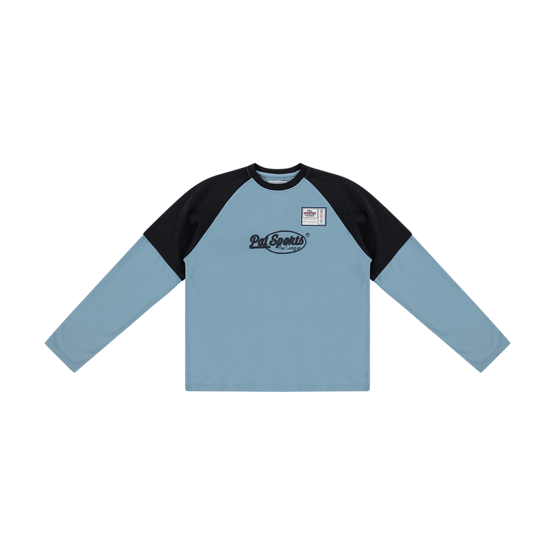 Rec League Cobain Raglan Longsleeve Faded Denim