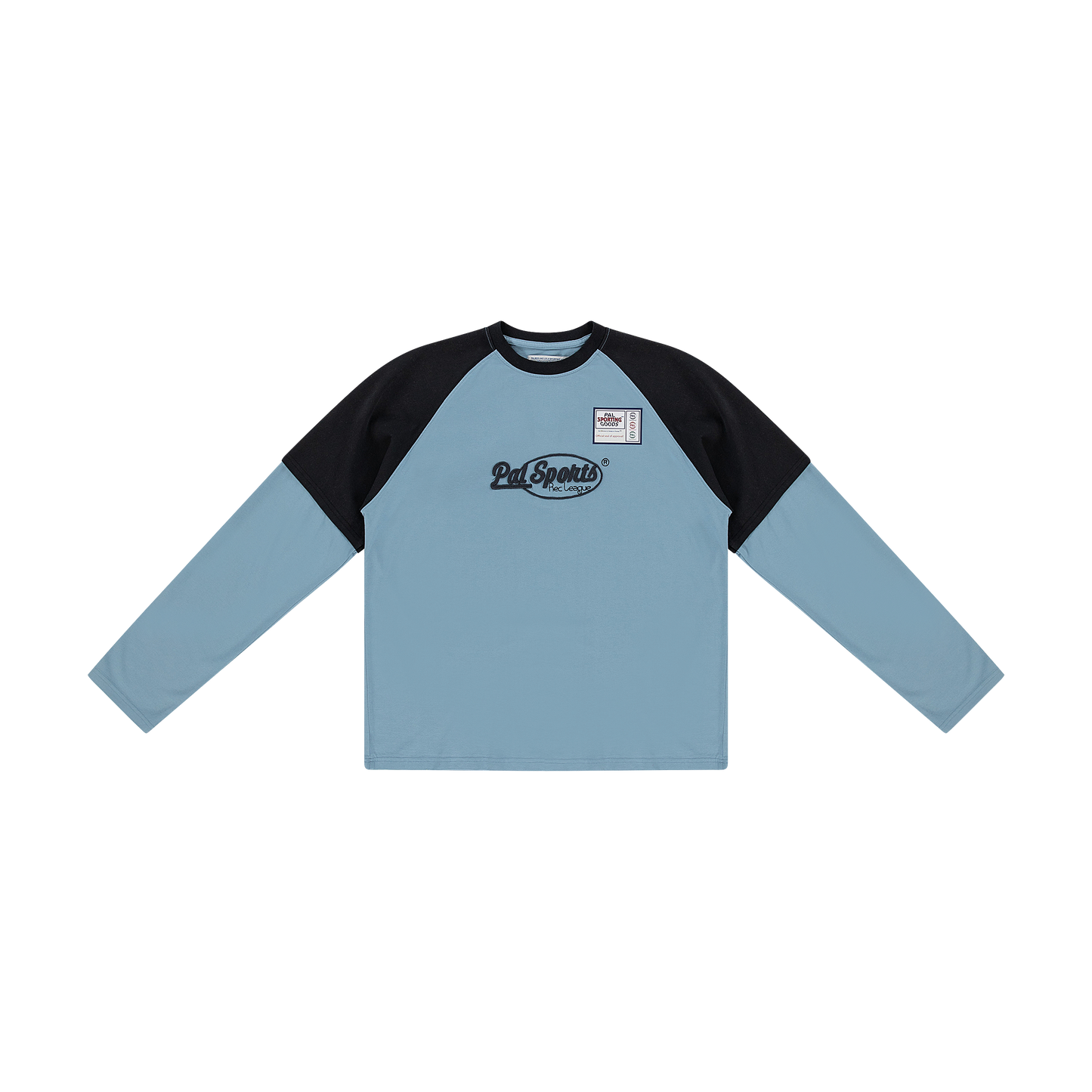 Rec League Cobain Raglan Longsleeve Faded Denim