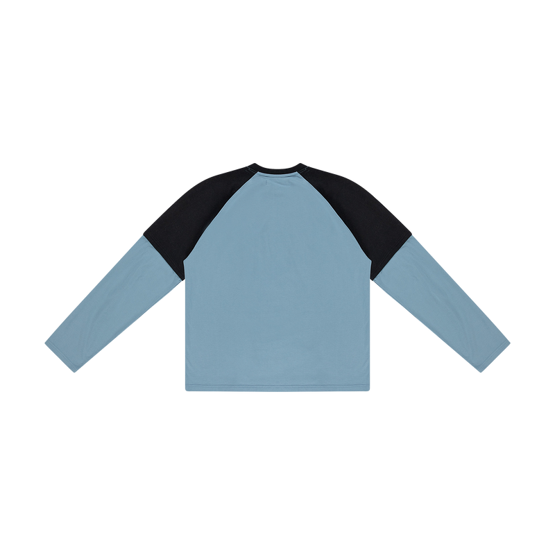 Rec League Cobain Raglan Longsleeve Faded Denim