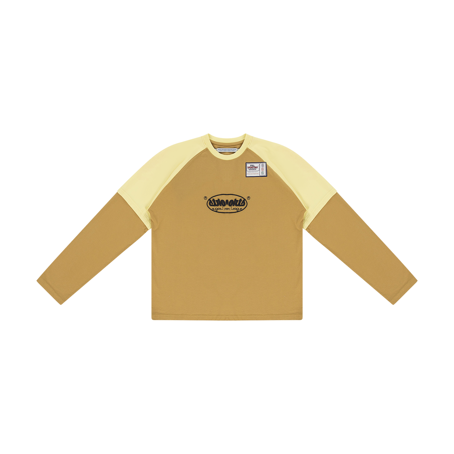 Rec League Cobain Raglan Longsleeve Khaki