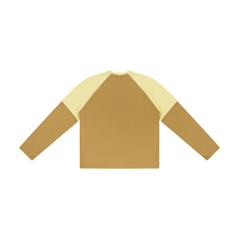 Rec League Cobain Raglan Longsleeve Khaki