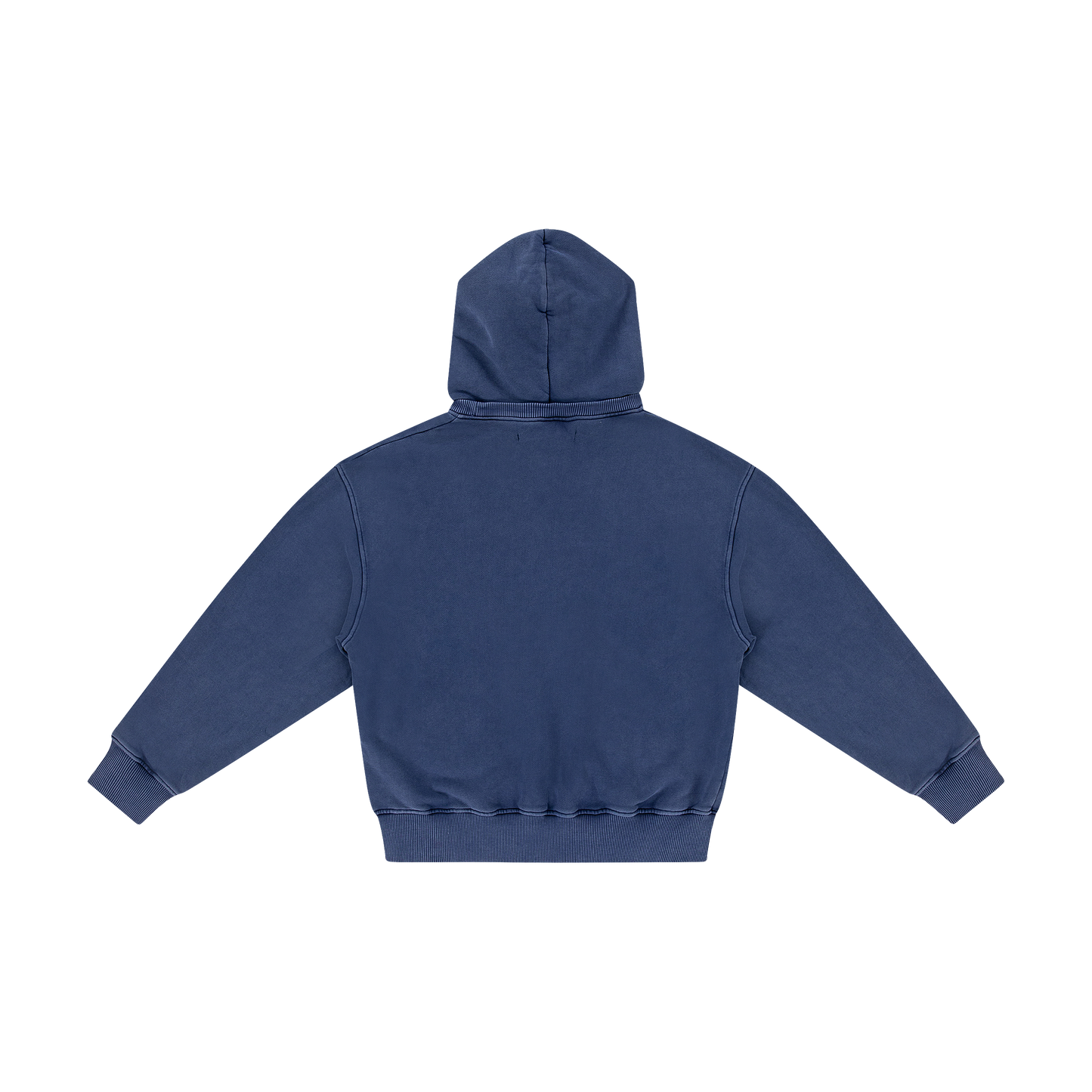 New TM Hooded Crewneck Medieval Blue