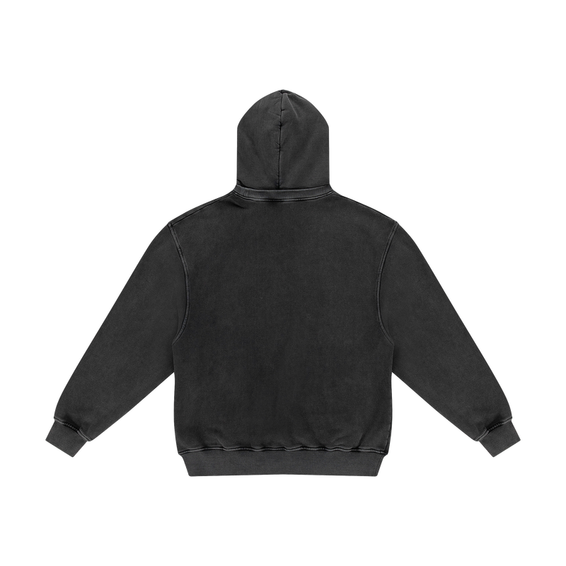 New TM Hooded Crewneck Caviar