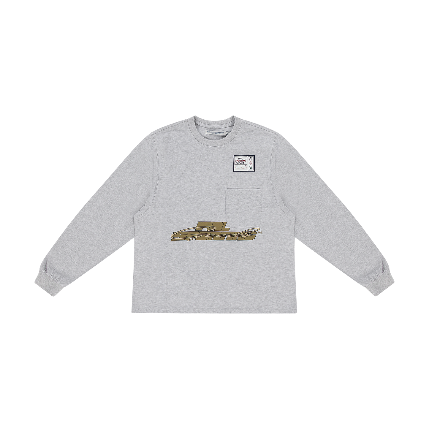Rip It Up Longsleeve Light Gray Marl