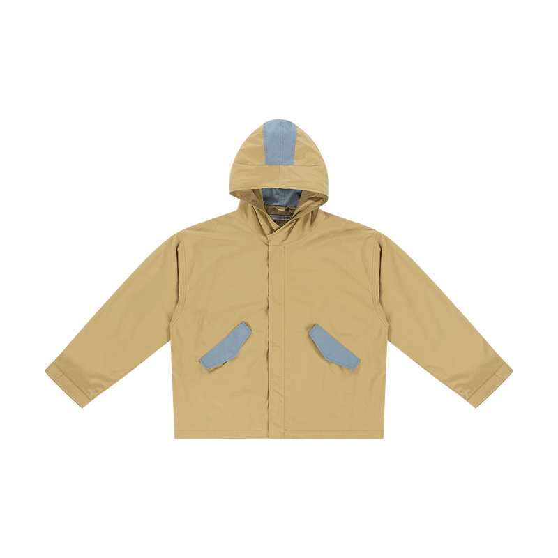 River Hooded Jacket Khaki
