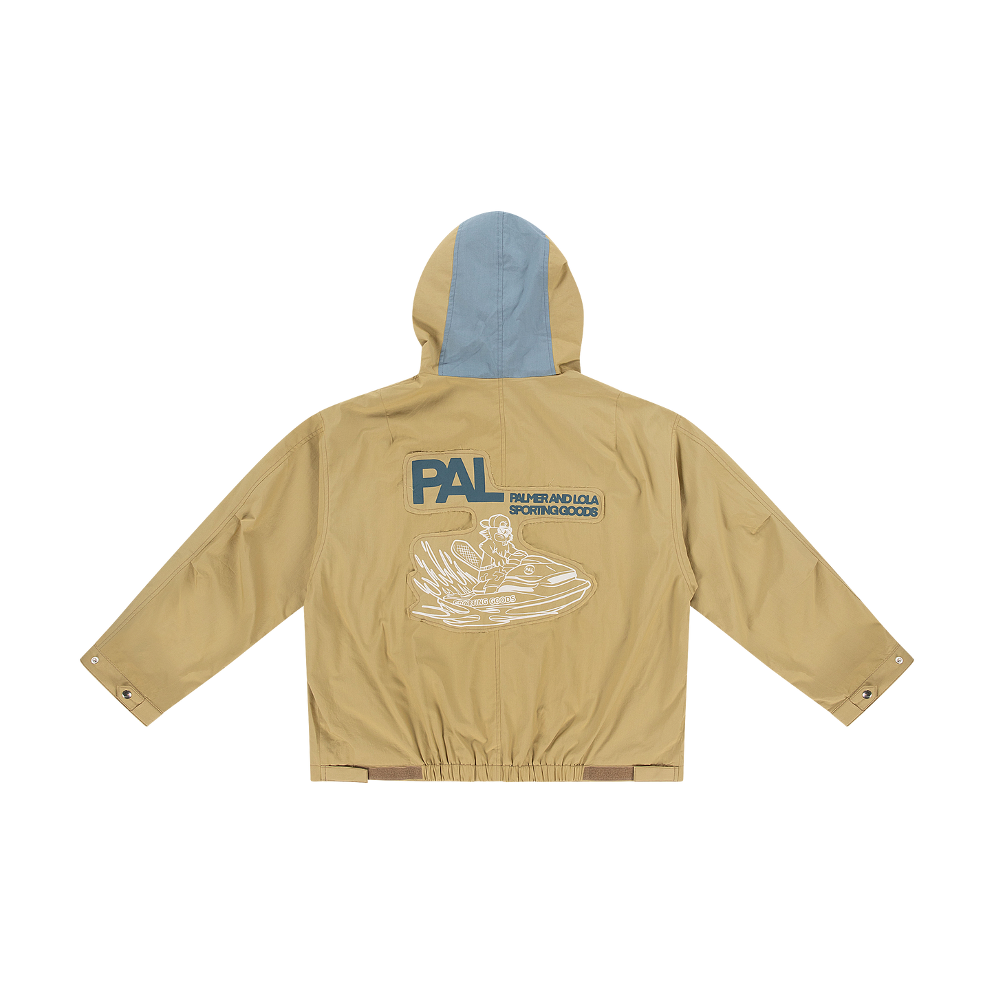 River Hooded Jacket Khaki