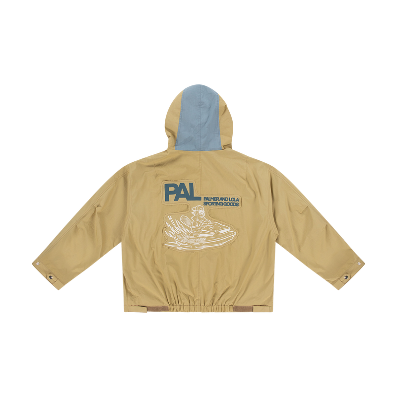 River Hooded Jacket Khaki