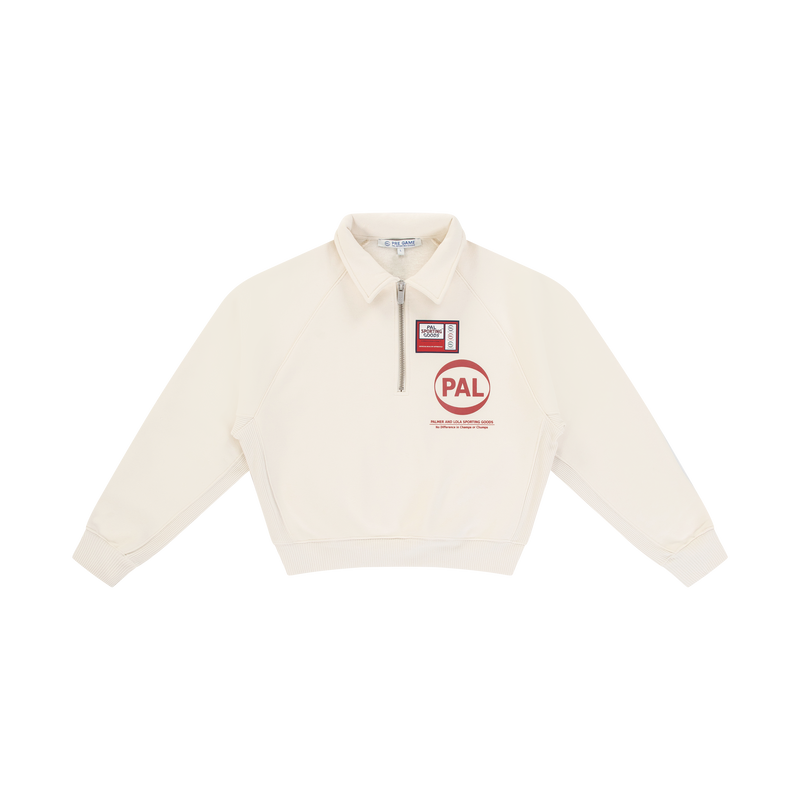 Women's Pre Game Half Zip Marshmallow