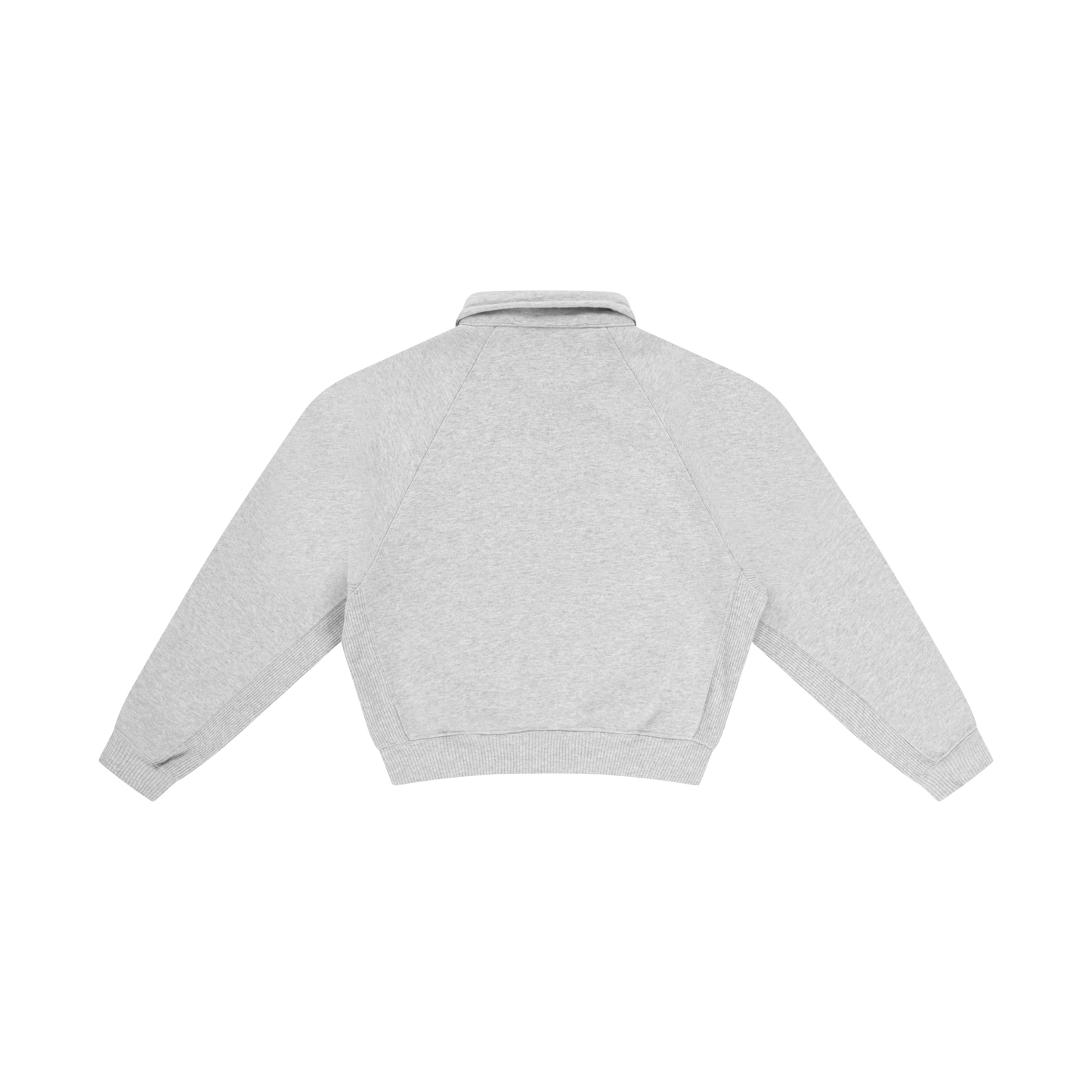 Women's Pre Game Half Zip Light Gray Marl