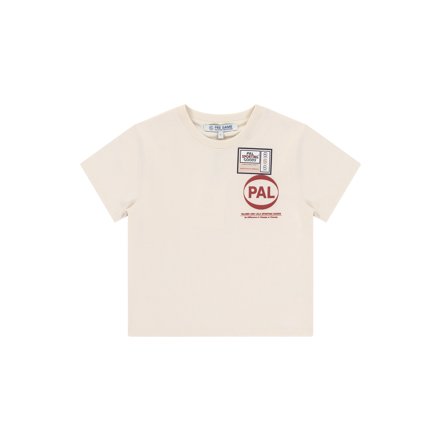 Women's Pre Game Baby Tee Marshmallow