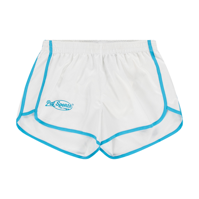Rec League Womens Shorts Marshmallow Blue