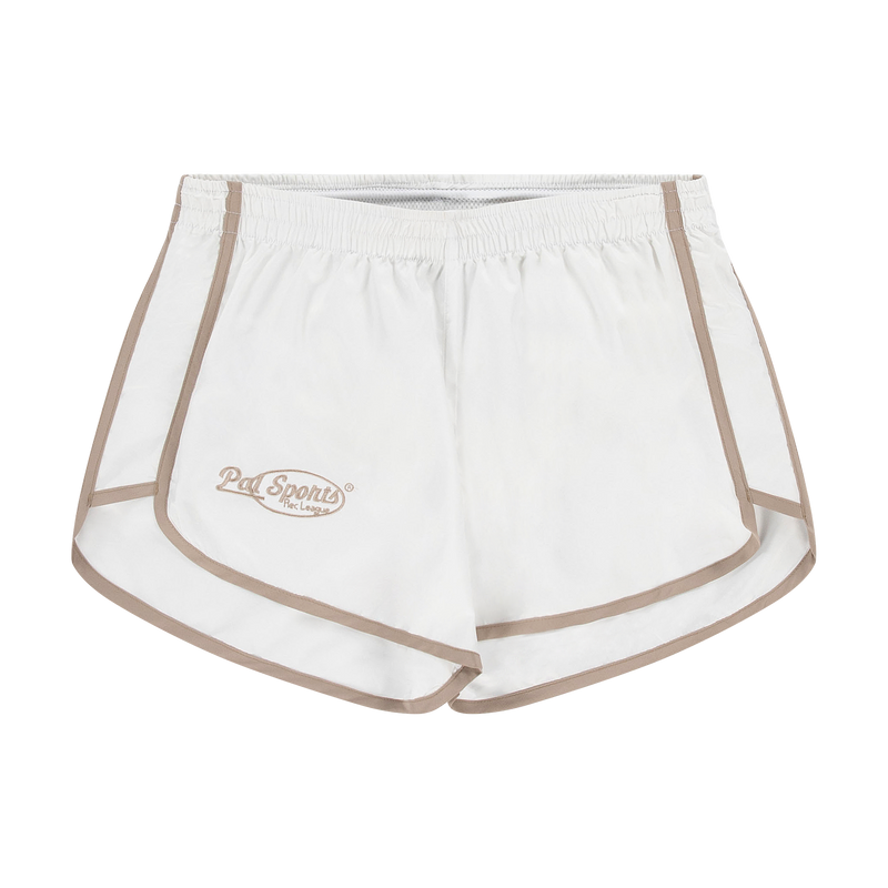 Rec League Womens Shorts Marshmallow Khaki