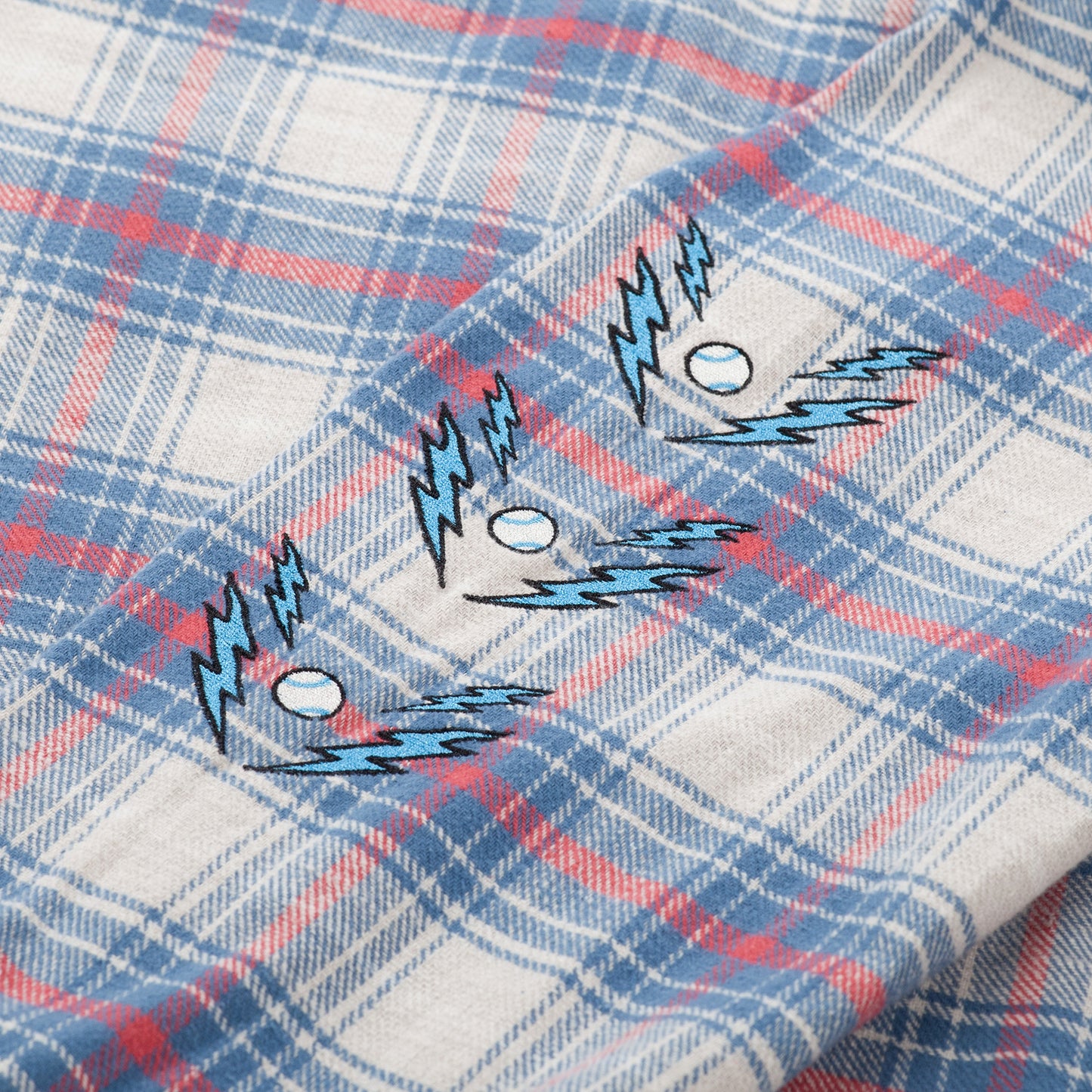 Swing for the fences flannel
