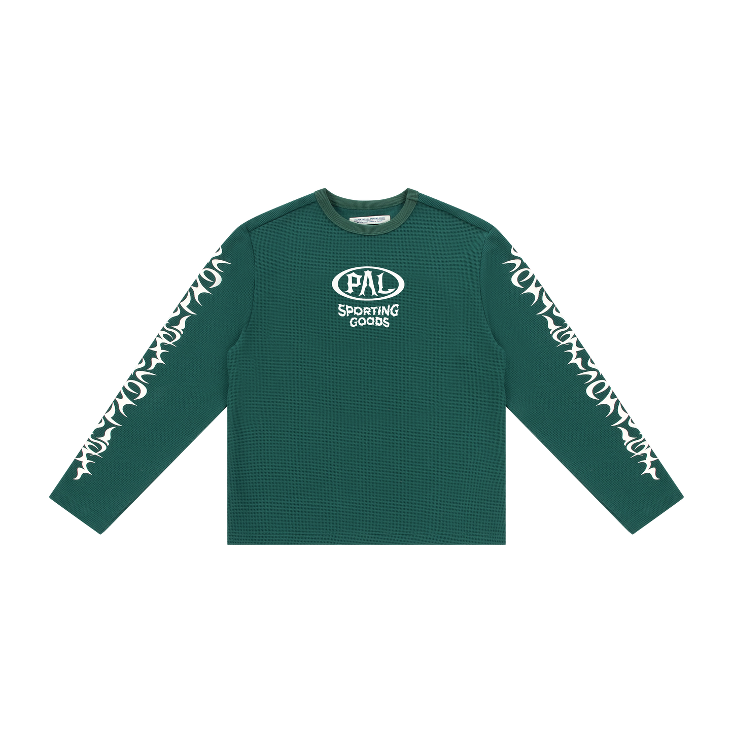 Racing wheels longsleeve waffle knit