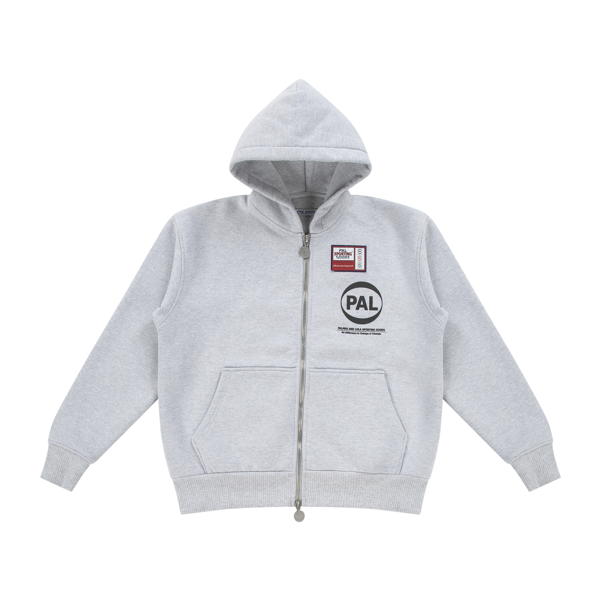 Pre Game Full Zip Hoody Light Gray Marl – PAL Sporting Goods