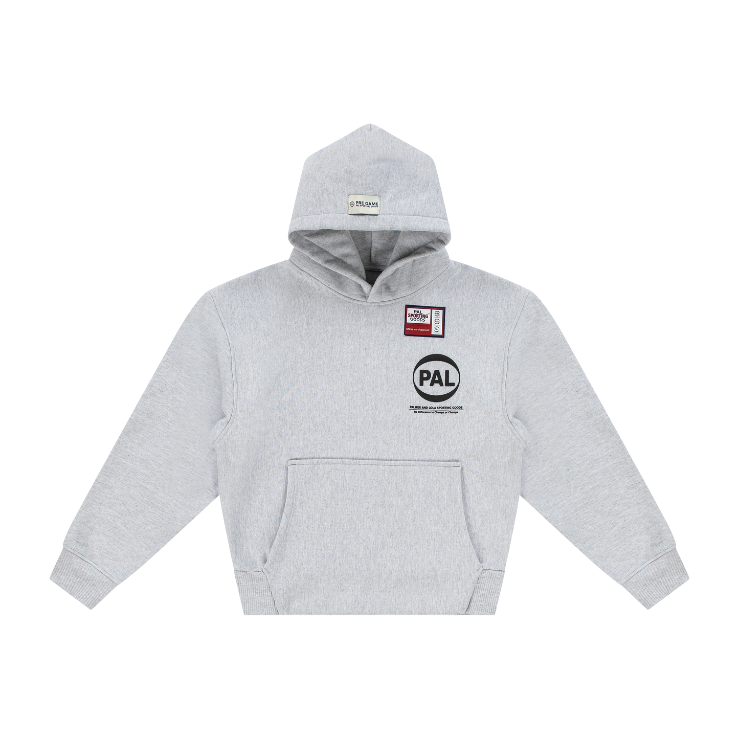 Pre Game Hoody Light Gray Marl
