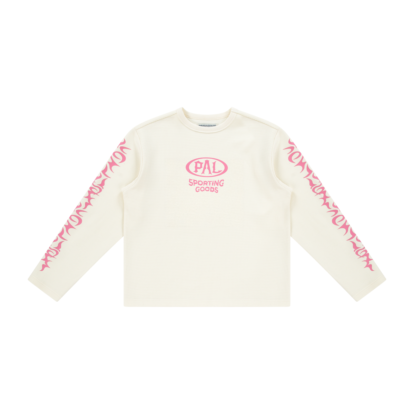 Racing wheels longsleeve waffle knit