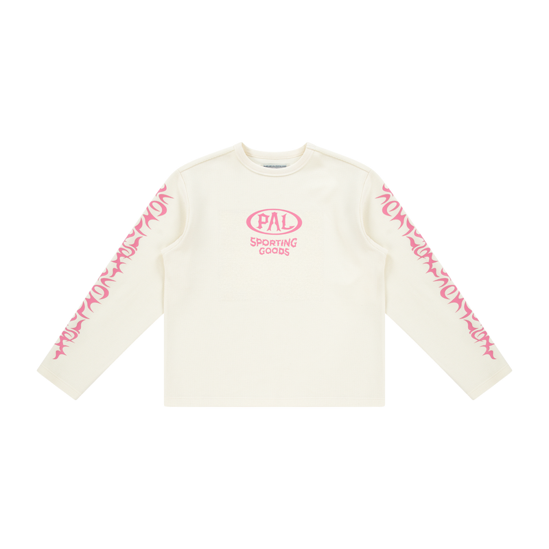 Racing wheels longsleeve waffle knit