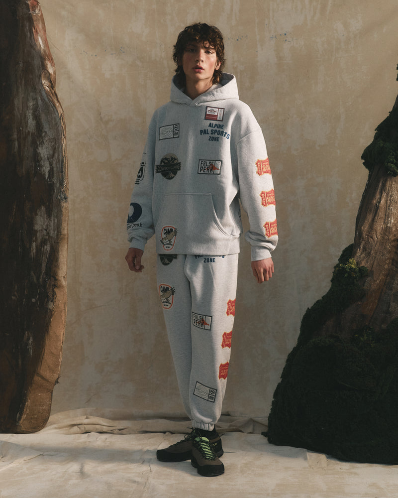 PAL Trial Hiking Collective Hoodie Light Gray