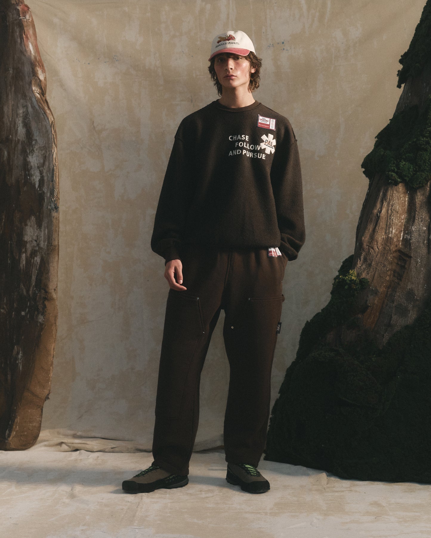 CFA Inside Out Crewneck Deep Brown