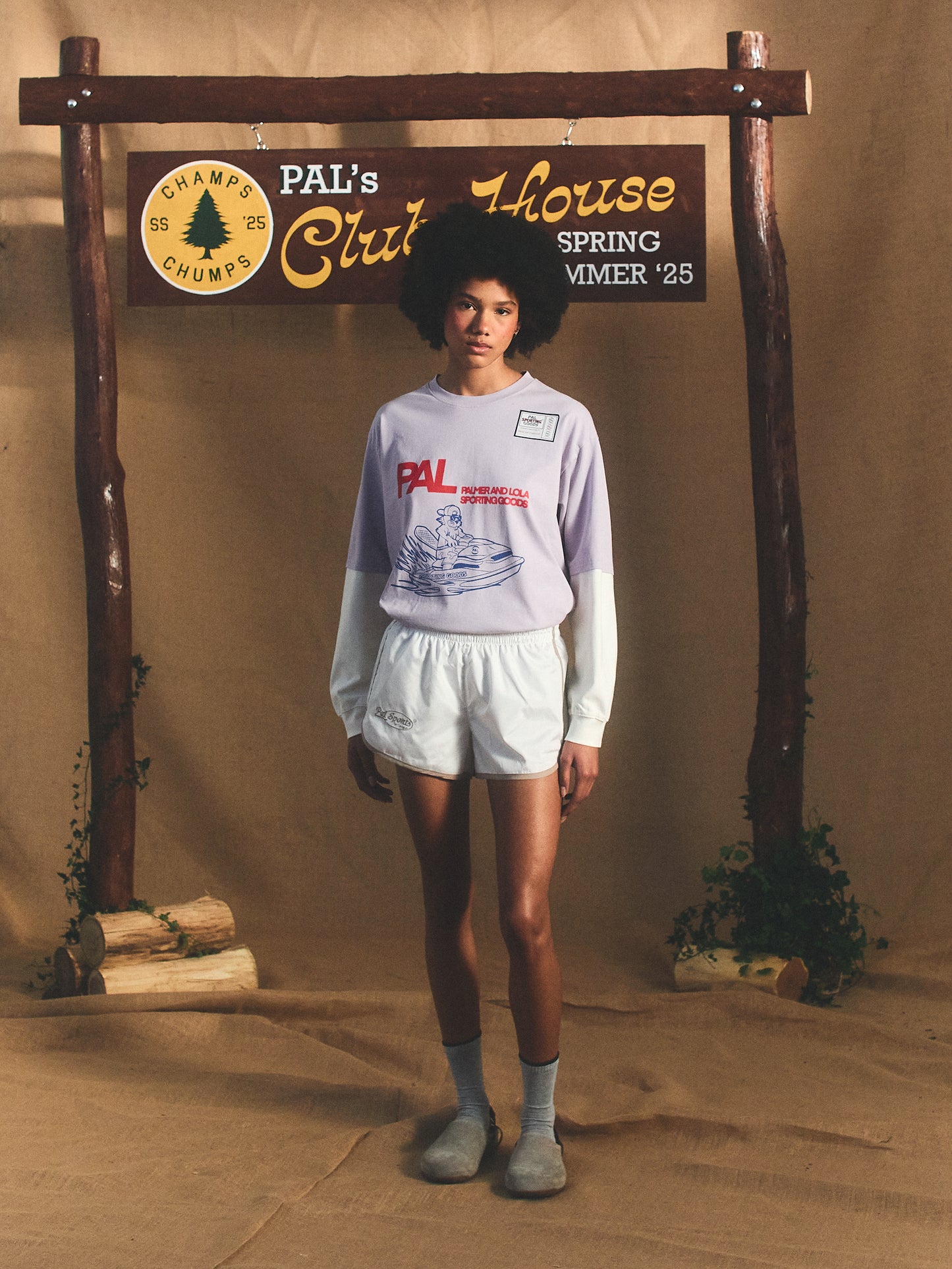 River Rats Double Sleeve Kids Longsleeve  Lilac Hills