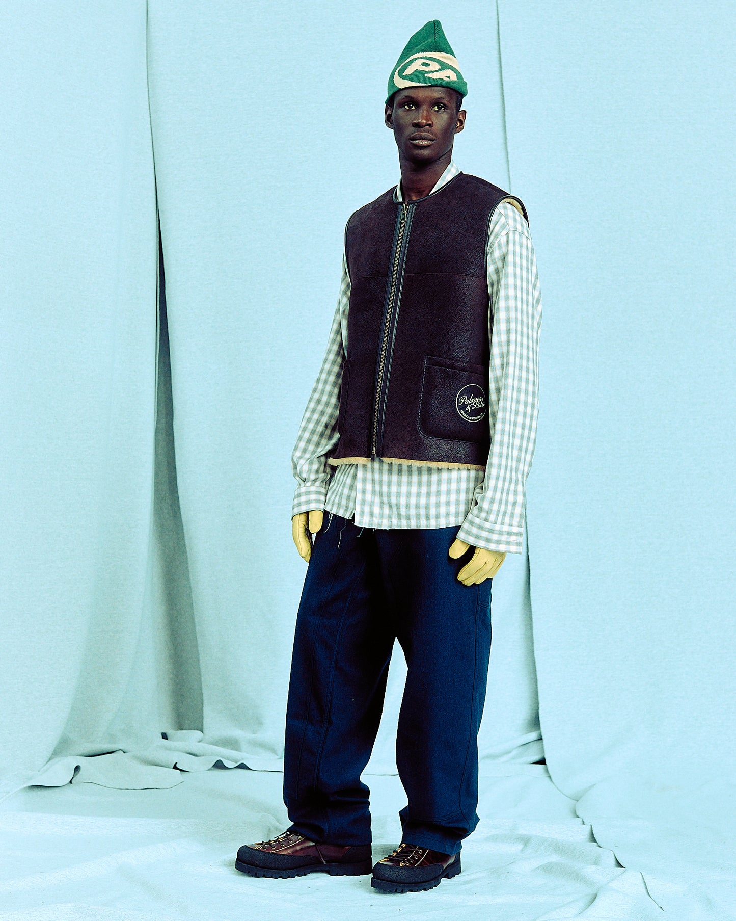 Wolds Shearling Riding Vest