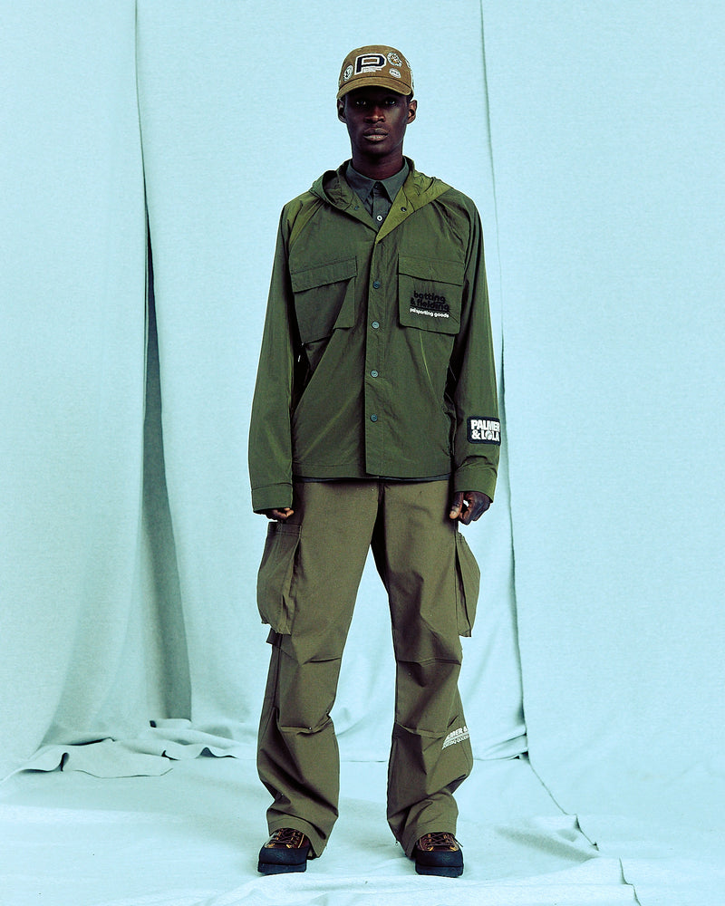 Batting & Fielding Hooded Overshirt Myrtle