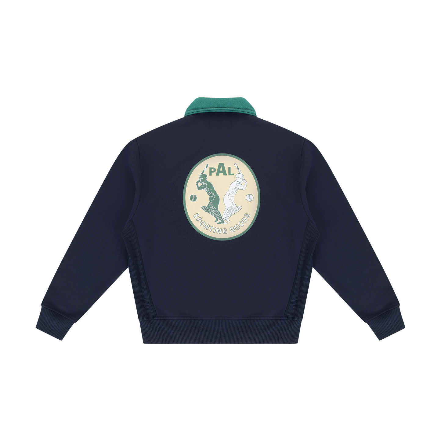 Batting & Fielding half Zip Maritime Blue