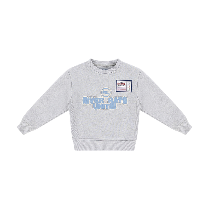 River Rats Kids Crewneck Light Gray Marl