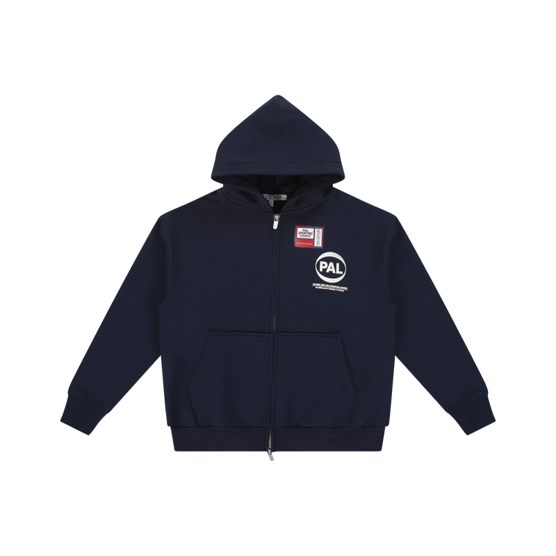 Pre Game Full Zip Hoody Navy