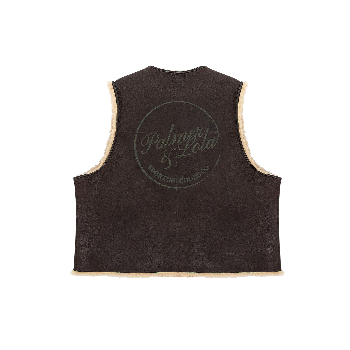 Wolds Shearling Riding Vest