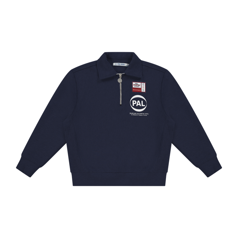 Pre Game Half Zip Navy
