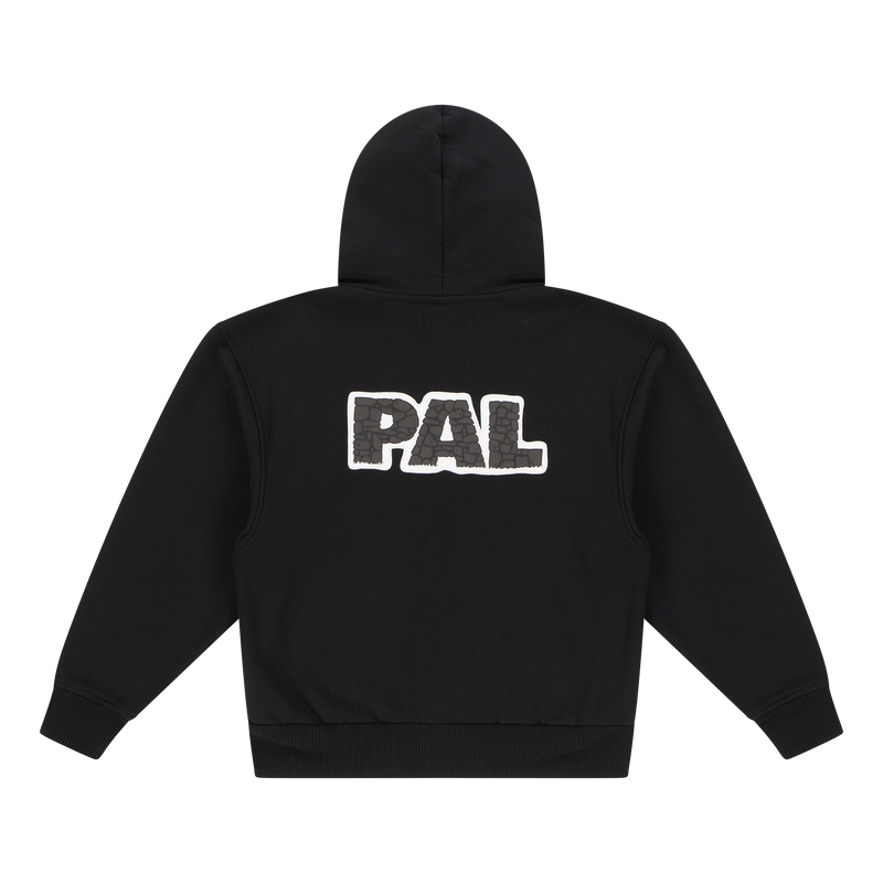 Bricks On The Wall Hoody Caviar