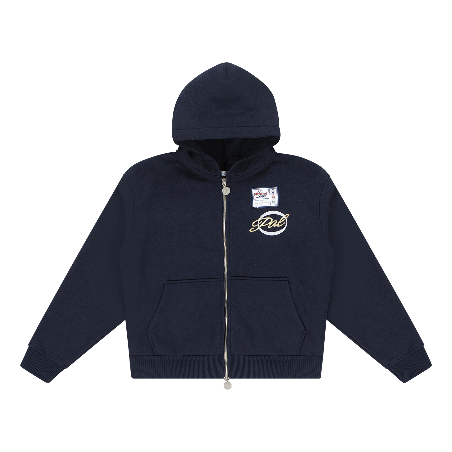 A Pint Of Sheep Full Zip Hoody Maritime Blue