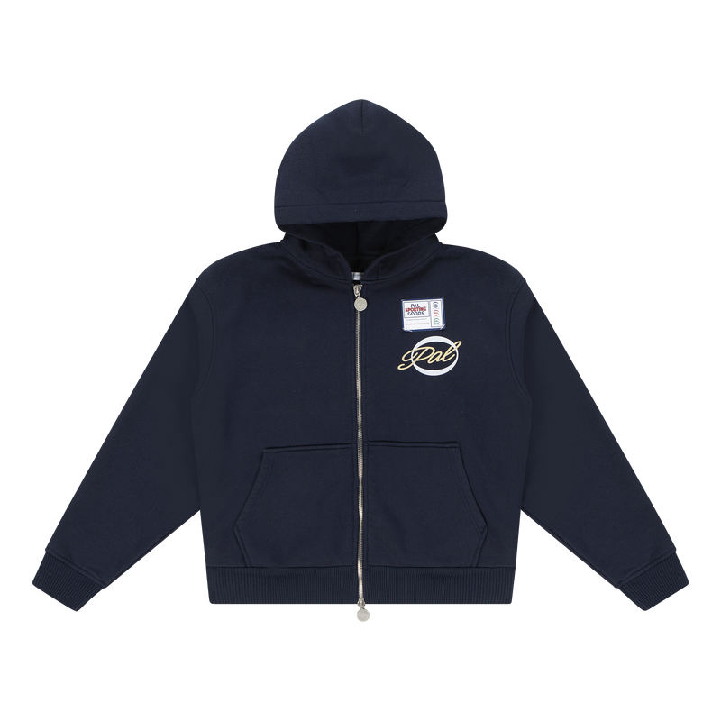 A Pint Of Sheep Full Zip Hoody Maritime Blue