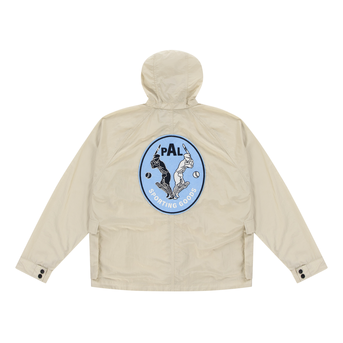 Batting & Fielding Hooded Overshirt Marshmellow