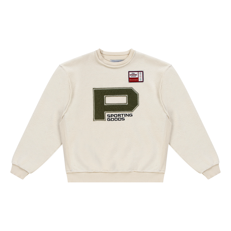 Boundary Inside Out Crewneck Marshmallow