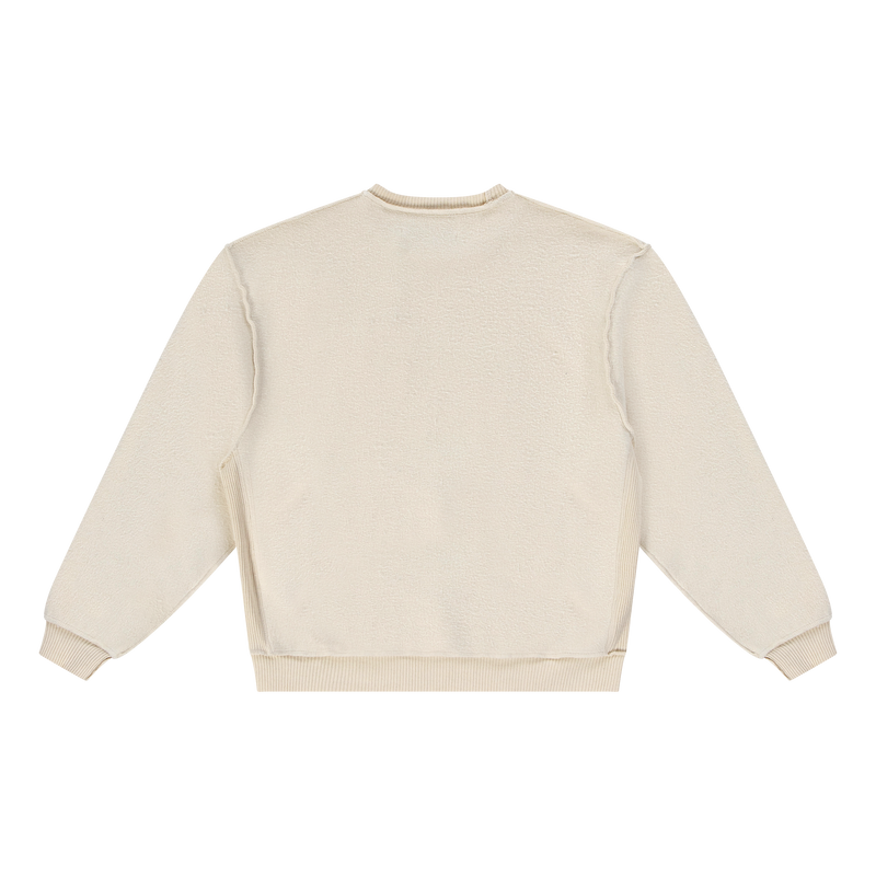 Boundary Inside Out Crewneck Marshmallow