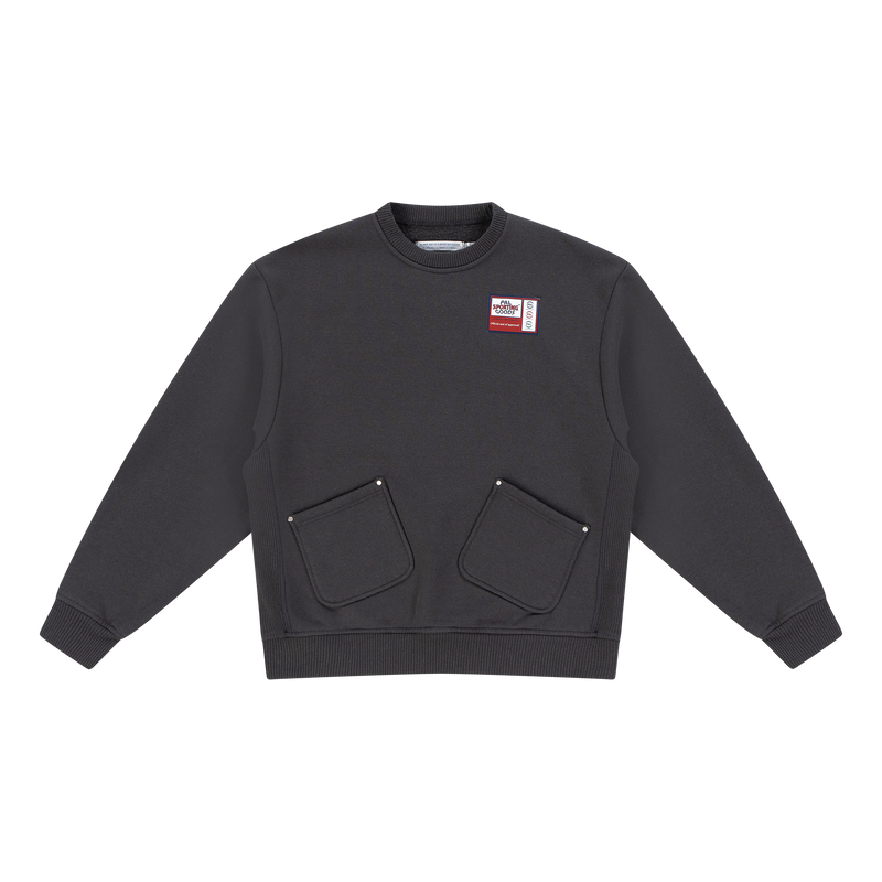 Bye Pocket Crewneck Beluga