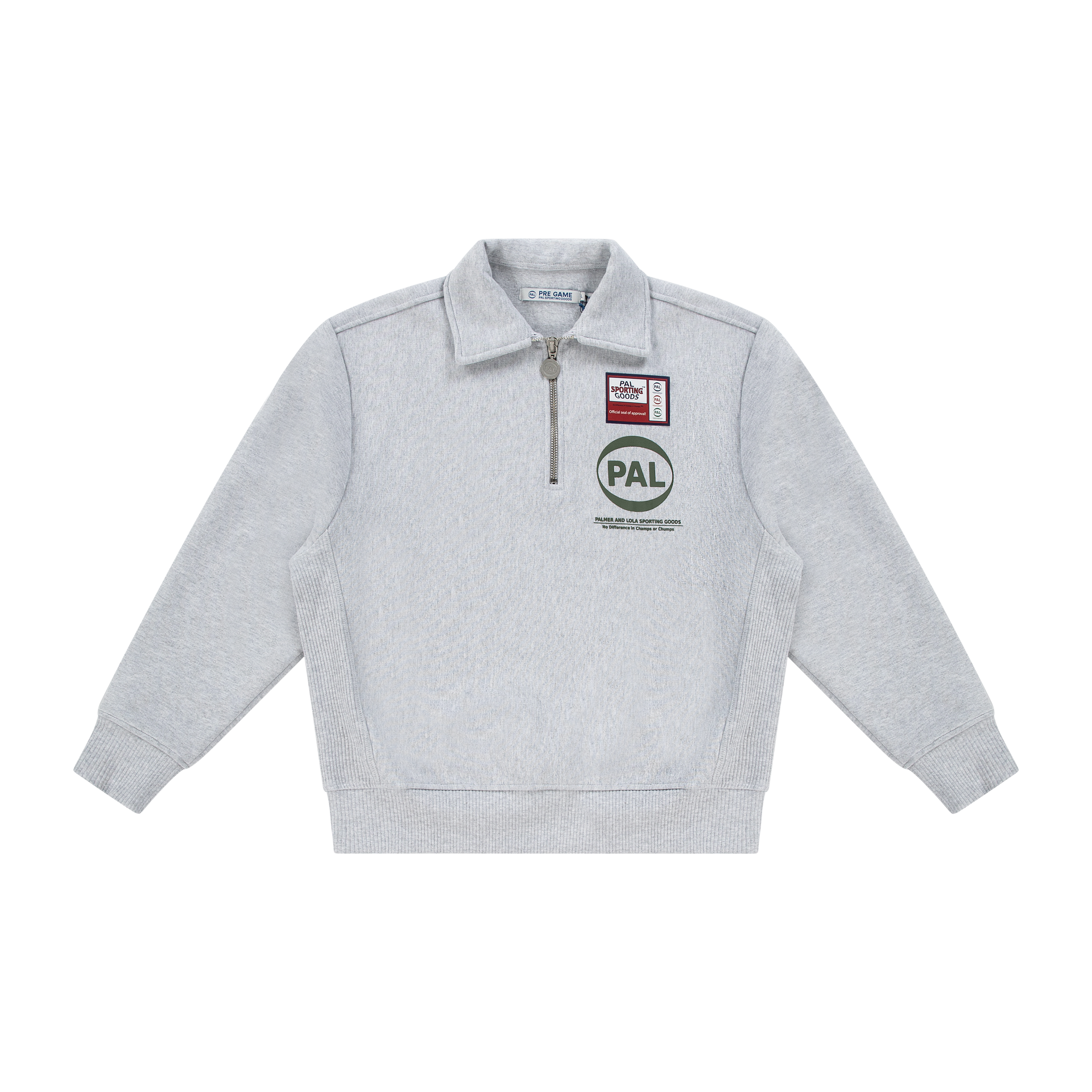 Company Half Zip Light Gray Sage – PAL Sporting Goods