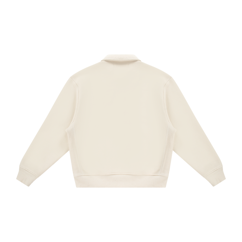 Company Half Zip Marshmallow Sage