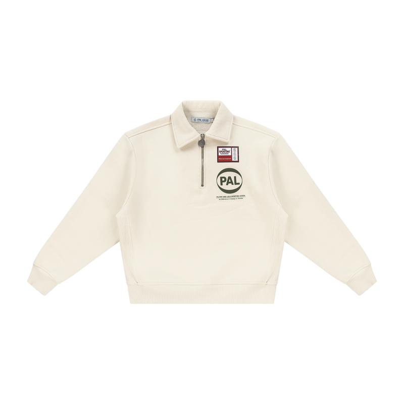 Company Half Zip Marshmallow Sage